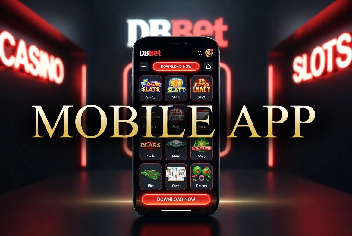 DBBet mobil versiyasi smartfon ekranida